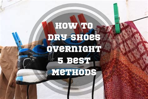 how to dry sneakers overnight.